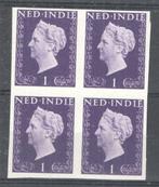 Nederlands-Indië 1948 - Wilhelmina 1 Gulden ongetande proef, Postzegels en Munten, Postzegels | Nederland, Gestempeld