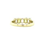 Josephine ring 14 krt - Peacock, Ophalen of Verzenden, Nieuw