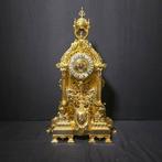 Tafelklok Lodewijk XVI-stijl - Verguld brons - 1850-1900 -