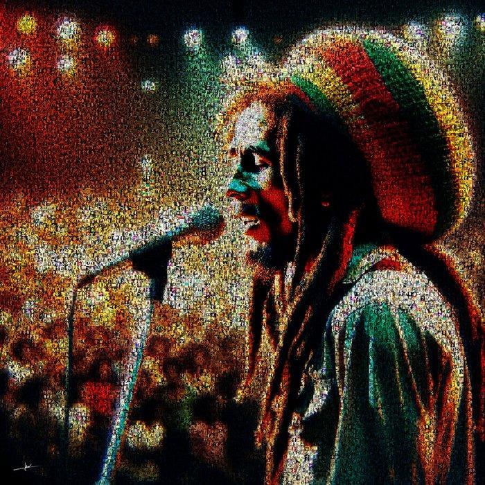 David Law - Crypto Bob Marley XI, Antiek en Kunst, Kunst | Designobjecten