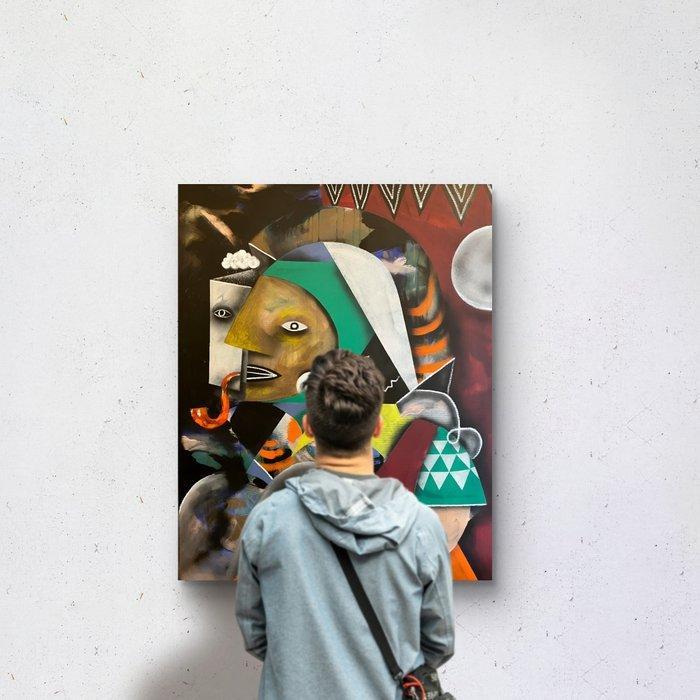 HÄKKI - Continuum Self - XL - NO RESERVE, Antiek en Kunst, Kunst | Schilderijen | Modern