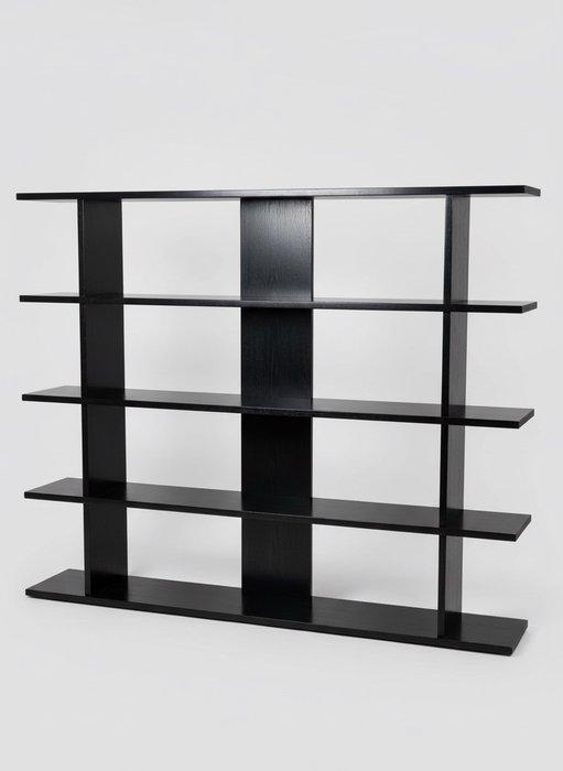 Boekenkast - H-model boekenkast roomdevider - ijzer, Ash -, Antiek en Kunst, Kunst | Designobjecten