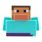 Minecraft Bath Duck Steve 6 cm (Thema, New & Pre-orders), Verzenden, Zo goed als nieuw