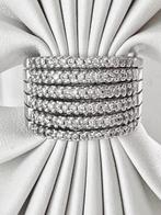 Statement ring - 19.2 kt. Witgoud - 0.80ct. tw. Diamant