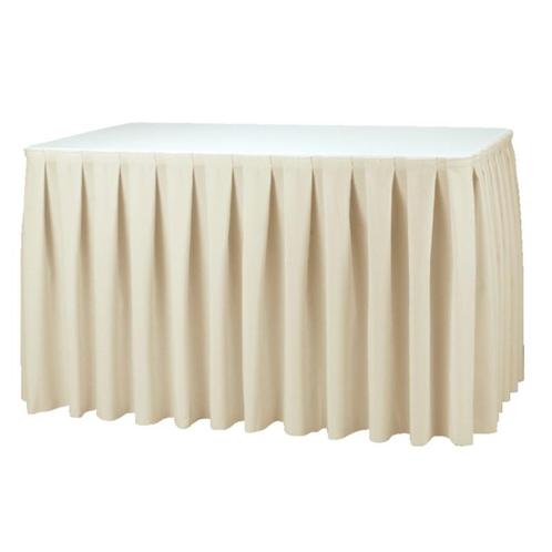 Tafelrok Boxpleat ecru, Huis en Inrichting, Keuken | Bestek, Verzenden