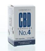 Cannamedic CBD Capsules nr 4 - 1.5 mg 100 capsules, Diversen, Nieuw, Verzenden