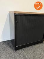 Roldeurkast - Ahrend - 74x80x45cm - Zwart, Zakelijke goederen, Kantoor en Winkelinrichting | Kantoormeubilair en Inrichting, Werkplek