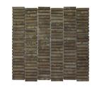 Mozaiek Parquet 1x4.8 30x30 cm Marmer Moccacino (Prijs per, Ophalen of Verzenden, Nieuw