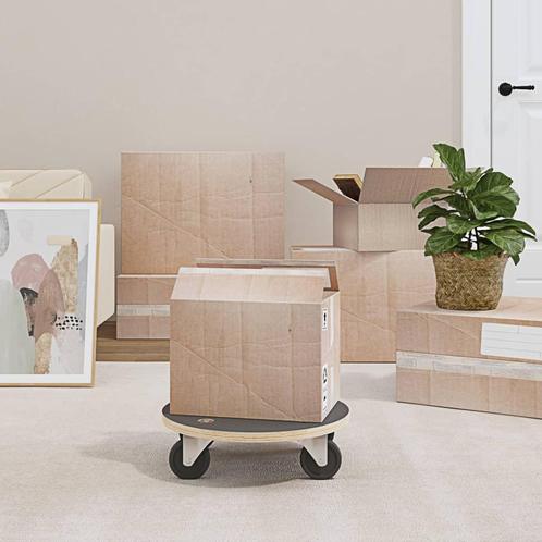 vidaXL Meubelhondjes 2 st rechthoekig 250 kg Ø38x11,5 cm, Zakelijke goederen, Partijgoederen en Retail | Verpakking en Verzending