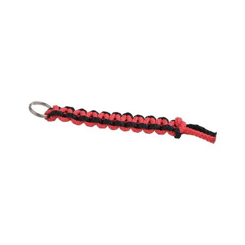 Seilflechter Lange, plat gevlochten sleutelhanger met rin..., Verzamelen, Sleutelhangers, Nieuw, Ophalen of Verzenden
