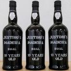 Justinos 10 Years Old Boal - Madeira - 3 Flessen (0.75, Verzamelen, Nieuw