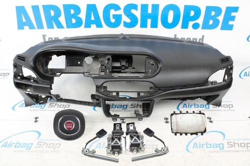 AIRBAG SET – DASHBOARD ZWART FIAT TIPO (2016-HEDEN), Auto-onderdelen, Dashboard en Schakelaars, Gebruikt, Fiat