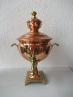 Kan - Franse koperen samovar kraantjeskan - Koper, Antiek en Kunst