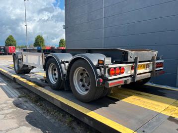 Vogelzang container aanhangwagen  | 28 ton | nette aanhangw. beschikbaar voor biedingen