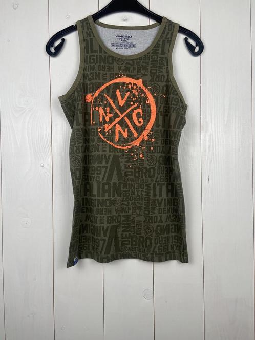 Vingino Hemd / Groen / Maat     170, 176, Kinderen en Baby's, Kinderkleding | Maat 170