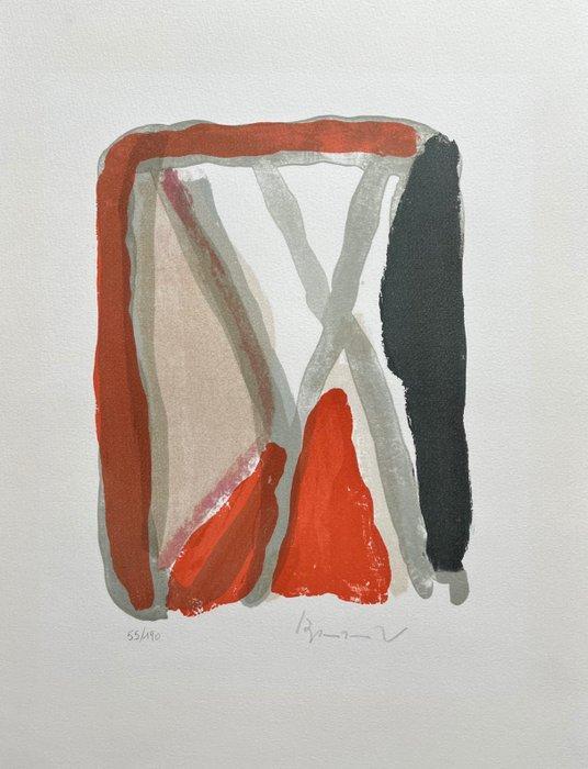 Bram Van Velde (1895-1981) - Composition abstraite - MP266, Antiek en Kunst, Antiek | Overige Antiek