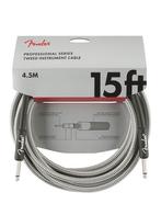 Fender Professional Tweed instrument kabel 4.5m wit, Muziek en Instrumenten, Verzenden, Nieuw