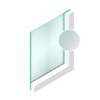 Crepie blank 4 mm, Doe-het-zelf en Verbouw, Glas en Ramen, Ophalen of Verzenden, Nieuw
