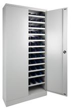 Vakkenkast Grijs Gesloten 200x100x45cm incl. 72, Ophalen of Verzenden