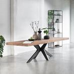 *WOONWINKEL* DTP Home Masterpiece Newton Teak Houten Eettafe, Huis en Inrichting, Nieuw, Verzenden