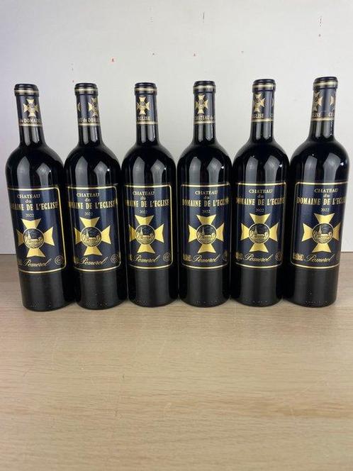 2022 Château du Domaine de lEglise - Bordeaux, Pomerol - 6, Verzamelen, Wijnen