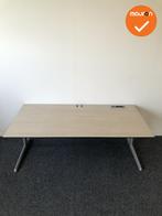 Ahrend 500 elektrisch verstelbaar bureau - Grijs Eiken tresp, Werkplek, Ophalen of Verzenden, Gebruikt, Bureau