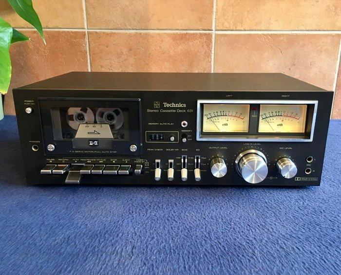 Technics - RS-631 HPF heads Audiocassette deck, Audio, Tv en Foto, Radio's