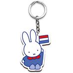 Sleutelhanger - Nijntje Holland Nederlandse Vlag - Hout - 7x, Verzamelen, Ophalen of Verzenden, Nieuw