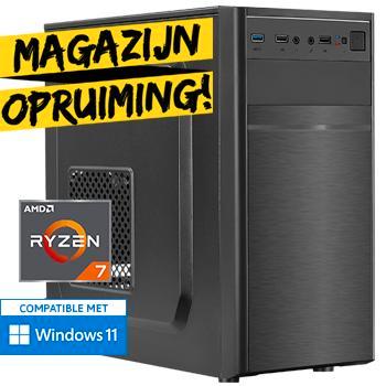 Ryzen 7 aanbieding - 16GB - 480GB SSD - WiFi - Desktop PC beschikbaar voor biedingen