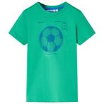 vidaXL Kindershirt 116 groen, Verzenden, Nieuw