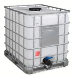 Nieuwe (Ecobulk) IBC 1000L - Metalen pallet - DN80 Schütz, Nieuw, Met kraantje, Kunststof, 150 liter of meer