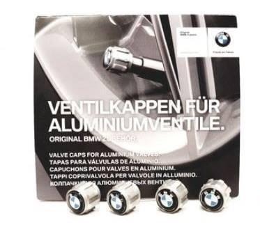 BMW Ventieldopjes met BMW Logo OE B1142, Auto diversen, Auto-accessoires
