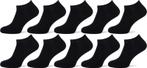 Naft Sneakersokken Zwart Unisex 10-Pack 40-46, Kleding | Heren, Ondergoed, Verzenden
