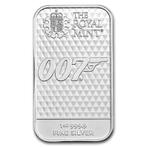 1 oz James Bond 007 - Diamonds Are Forever Zilverbaar, Postzegels en Munten, Edelmetalen en Baren, Verzenden, Zilver