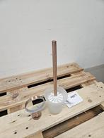 Aloni toiletborstel met houder geborsteld koper, Ophalen of Verzenden, Nieuw, Koper, Toilet