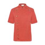 GGM Gastro | KARLOWSKY | Koksjas Met Korte Mouwen Jeans |, Verzenden, Nieuw, Rood, Overige typen