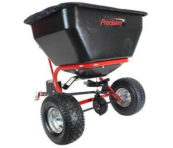Professionele getrokken zitmaaier strooier 90 kg, Zakelijke goederen, Machines en Bouw | Heftrucks en Intern transport, Ophalen of Verzenden