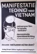 Manifestatie Technici voor Vietnam (lijst optie, Posters), Verzamelen, Posters, Verzenden, Nieuw, Overige onderwerpen, Met lijst