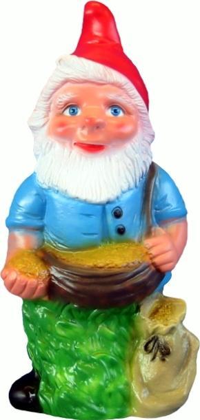 Zaaiende tuinkabouter, Tuin en Terras, Tuinbeelden, Nieuw, Verzenden