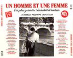 cd - Various - Un Homme Et Une Femme - Les Plus Grandes C..., Verzenden, Zo goed als nieuw
