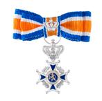 Miniatuur Oranje-Nassau Civiel Ridder Dames in etui, Verzenden
