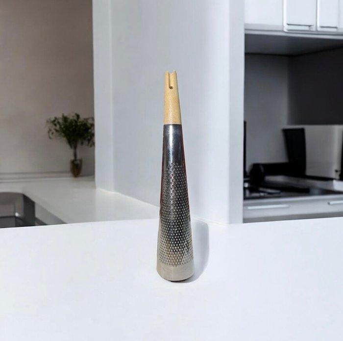 Alessi - Richard Sapper - Kaasrasp - Staal, Hout - Todo di, Antiek en Kunst, Antiek | Keukenbenodigdheden