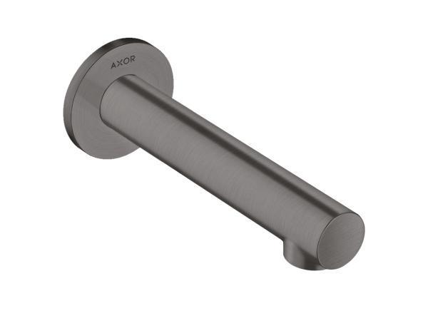Veiling - Hansgrohe baduitloop recht Axor Uno black brushed, Doe-het-zelf en Verbouw, Sanitair