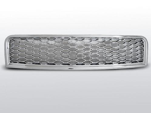 Grille | RS type | Audi A4 B6 2000-2004 | ABS Kunststof | ch, Auto-onderdelen, Carrosserie en Plaatwerk, Nieuw, Audi, Verzenden