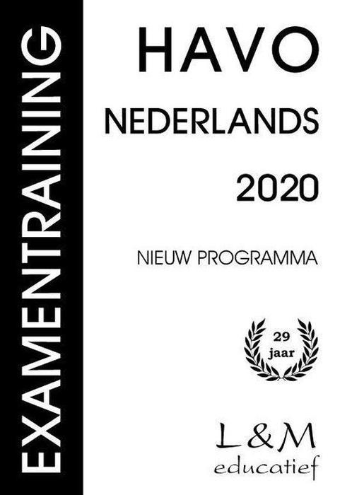 9789054894223 Examentraining Havo Nederlands 2020, Boeken, Schoolboeken, Zo goed als nieuw, Verzenden