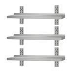 GGM Gastro | Wandplanken ECO - 1800x300mm - met 3 planken |, Huis en Inrichting, Verzenden, Nieuw