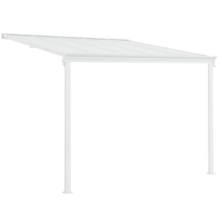 Terrasdak / Overkapping - Borneo - 3 x 3 m - Wit, Tuin en Terras, Overkappingen, Nieuw, Verzenden