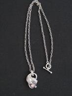 Georg Jensen - Ketting met hanger Zilver - 1999 roze kwarts