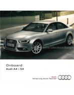 2012 AUDI A4 | S4 INSTRUCTIEBOEKJE (ONBOARD)
