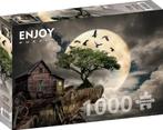 A Log Cabin on a Cliff Puzzel (1000 stukjes) | Enjoy Puzzle, Verzenden, Nieuw